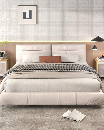 Giantex Modern Nightstand with 2 Drawers