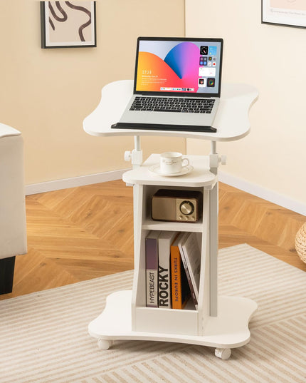 Giantex Mobile Podium Stand