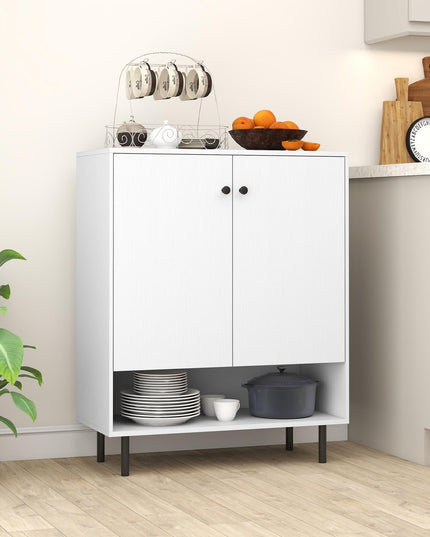 Giantex Sideboard Buffet Cabinet with Adjustable Shelf & Anti Tipping Kit