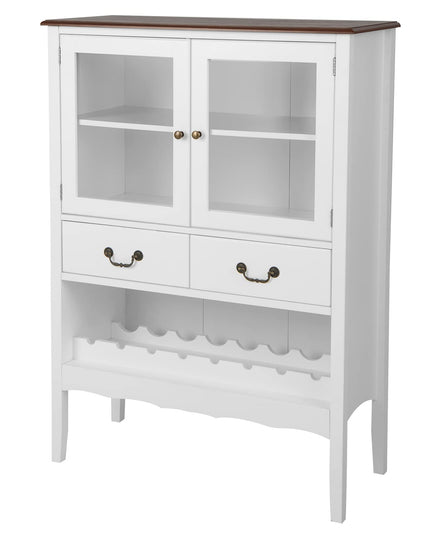 Giantex Buffet Wine Cabinet with Storage - Standing Sideboard