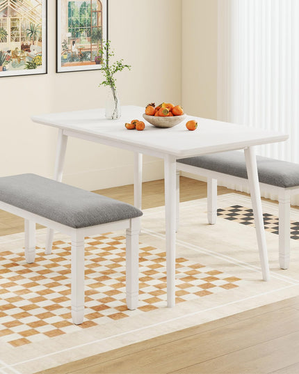 Giantex Upholstered Dining Bench with Padded Seat
