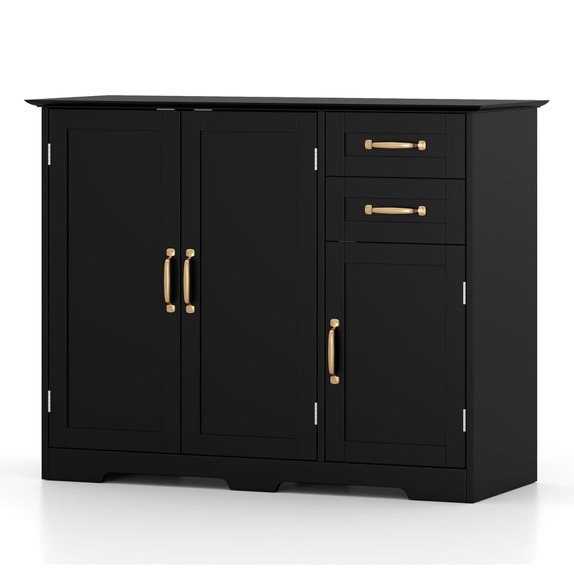 Giantex Sideboard Buffet Cabinet Modern Sideboard Cabinet