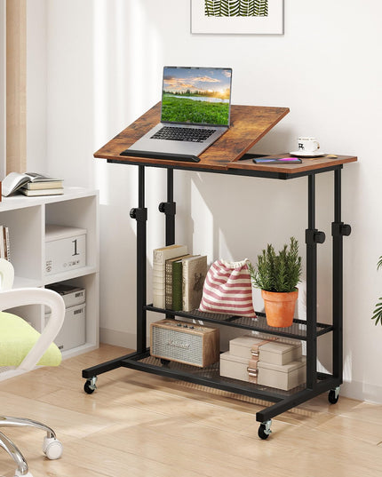 Giantex Mobile Standing Desk for Small Space