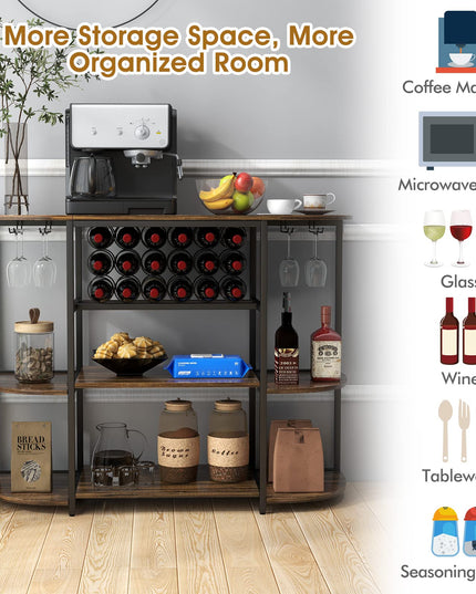 Giantex Wine Bar Cabinet