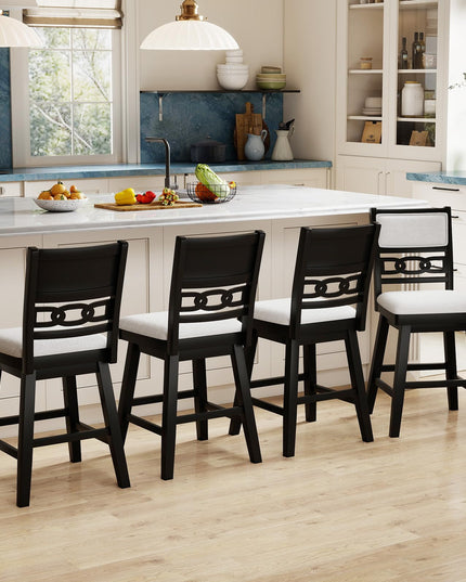 Giantex 25" Bar Stools Set for Kitchen Island