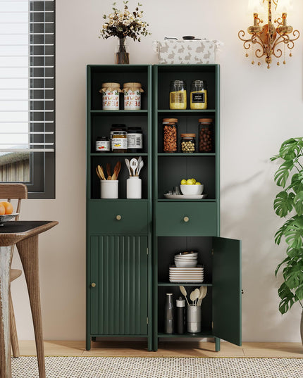 Giantex 67" Tall Bathroom Cabinet for Small Spaces