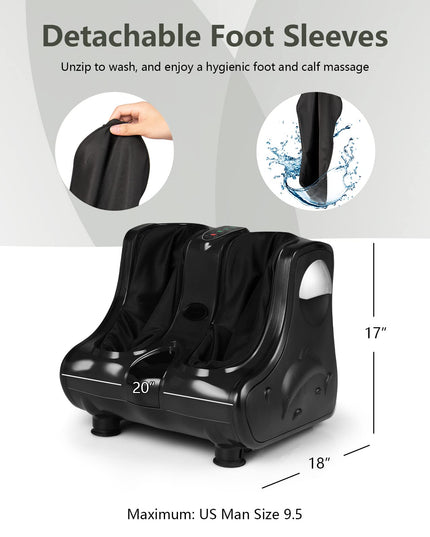 Giantex Foot and Calf Massager - Shiatsu Foot Massager Calf Massager