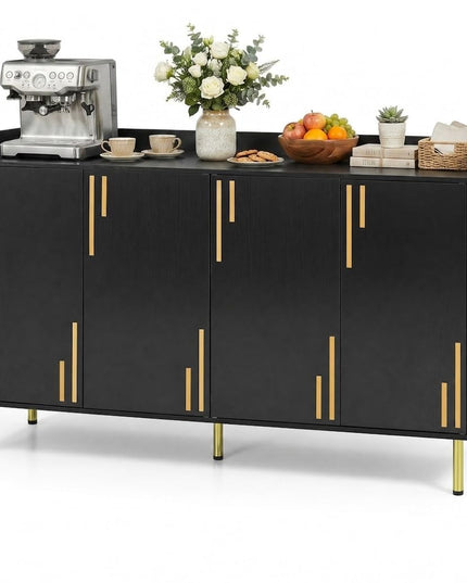 Giantex 55" Buffet Cabinet with 4 Doors