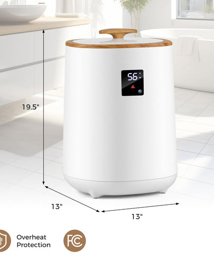 Giantex Towel Warmer Large Towel Heater with LED Display & Auto Shut Off