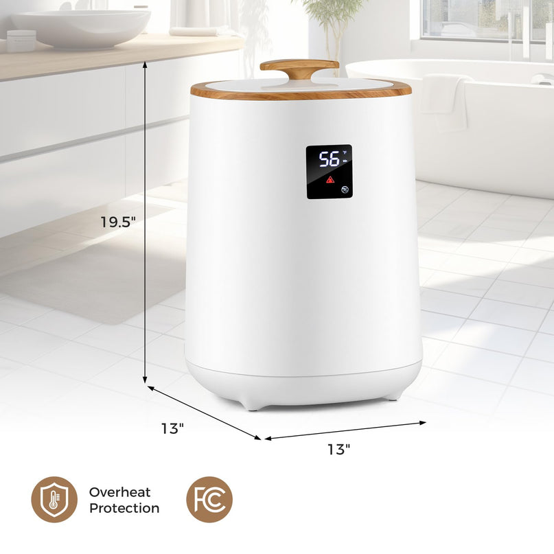 Giantex Towel Warmer Large Towel Heater with LED Display & Auto Shut Off