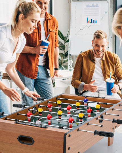 Giantex 4-in-1 Multi Game Table, Combo Foosball Game Table Top w/Billiards, Ping Pong, Push Hockey for Home, Game Room