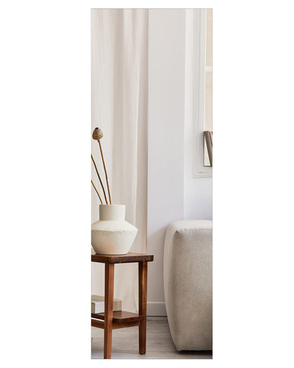 CHARMAID Wall Mounted Mirror Full Length, Frameless Dressing Mirror, 43" x 15"