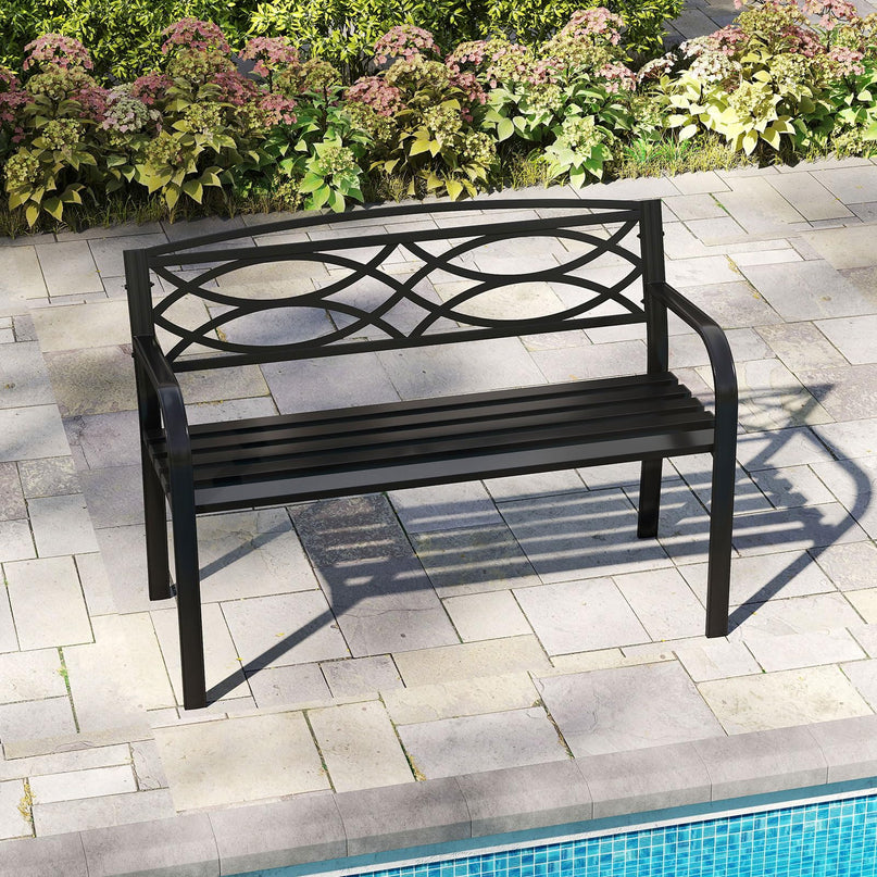 Giantex Outdoor Bench, 45.5” Patio Garden Bench