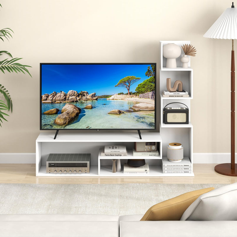 Giantex Book Shelf TV Stand for 50 Inch TV