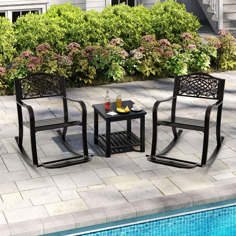Giantex Patio Rocking Chair for Backyard