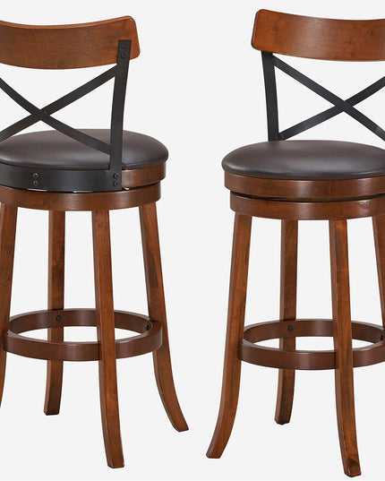 Giantex 25”Height Kitchen Counter Bar Stools for Kitchen Island, Pub, and Restaurant
