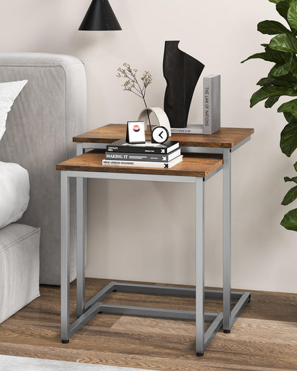 Giantex Nesting Coffee Table Set of 3