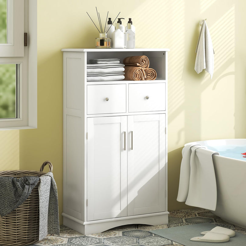 Giantex Bathroom Floor Storage Cabinet