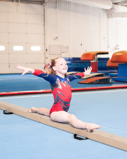Giantex 7FT Folding Floor Balance Beam for Girls