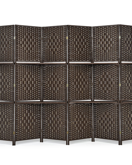 Giantex 6Ft 6 Panel Room Divider with Shelves