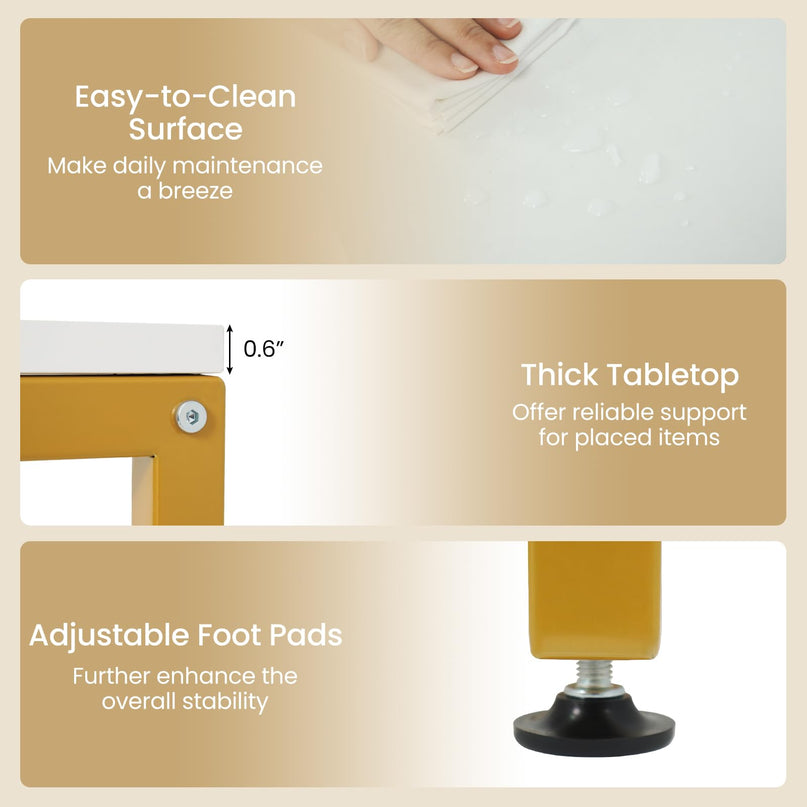 Giantex Console Table with Charging Station for Living Room