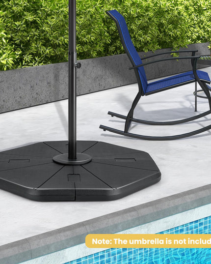 Giantex 208 lbs Patio Offset Umbrella Base