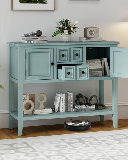 Giantex Sideboard Buffet Cabinet with Storage, 42’’ Wood Credenza