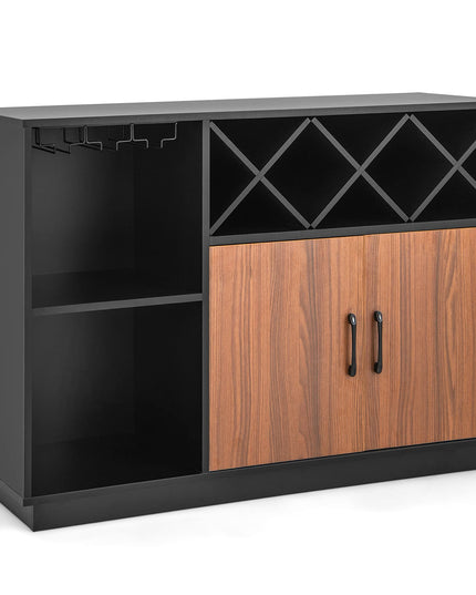 Giantex Buffet Sideboard, Wine Bar Base Cabinet 45”X15”x32”