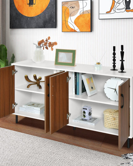Giantex 4-Door Large Buffet Sideboard