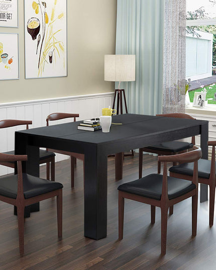 Giantex Dining Table for 6-8, Wood Rectangular Table, 63" L x 31.5" W x 30" H Large Farmhouse Center Table