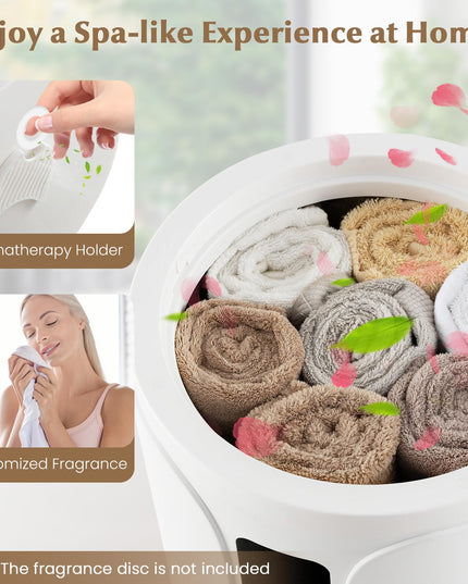Giantex Towel Warmer Bucket for Bathroom 20L Large Blanket Warmer