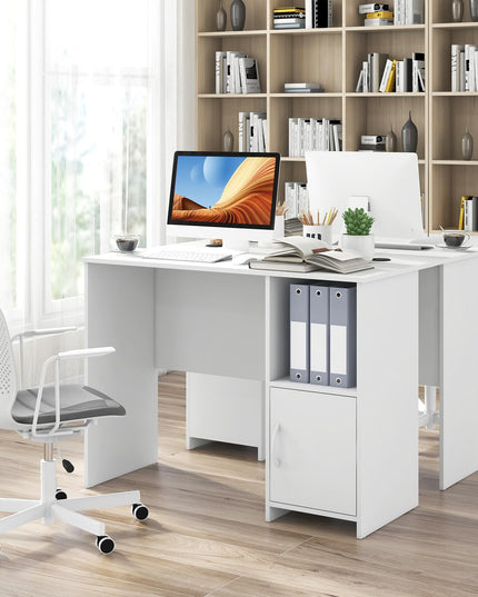 Giantex White Computer Desk with Drawers