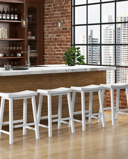 Giantex 24" Bar Stools Set of 2/4 for Kitchen Island