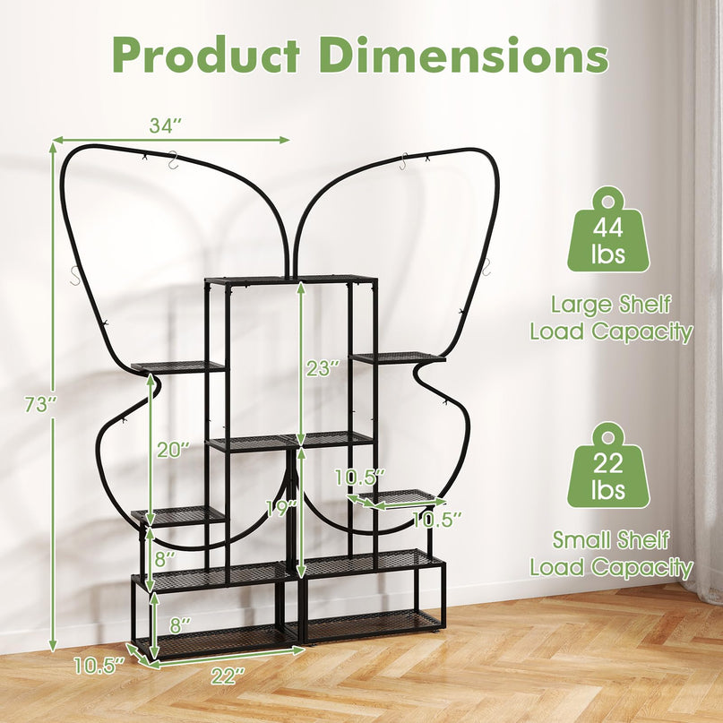 Giantex 2 Pack 6-Tier Plant Stand Indoor