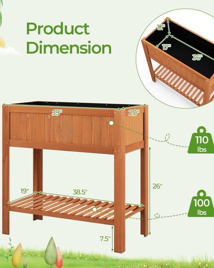 Giantex Raised Garden Beds Outdoor
