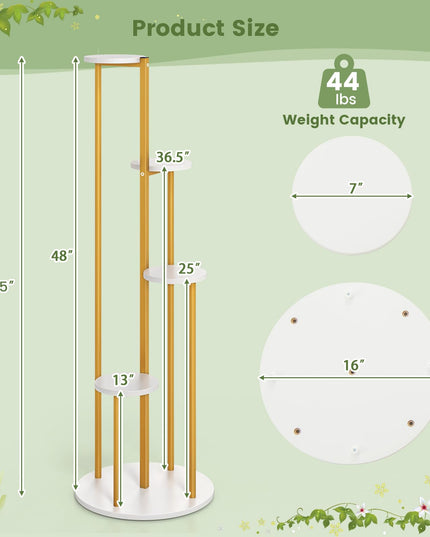 Giantex 4 Tier Plant Stand Indoor