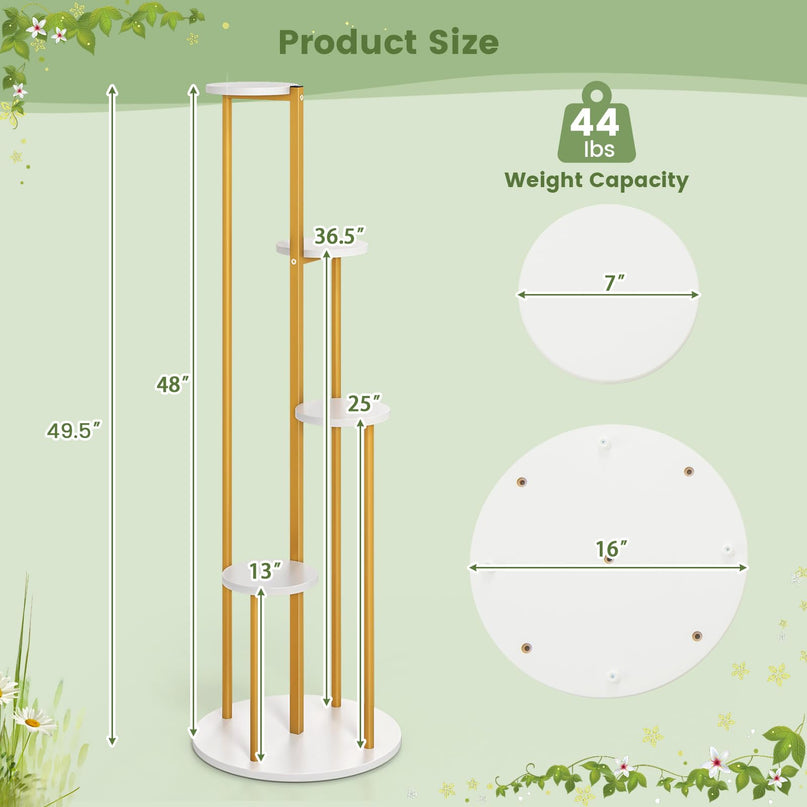 Giantex 4 Tier Plant Stand Indoor