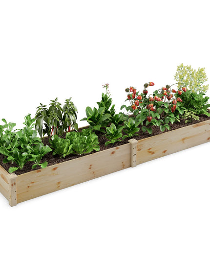 Giantex Wooden Raised Garden Bed