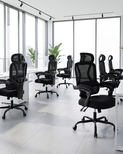 GIANTEX Mesh Office Chair Ergonomic Computer Desk Chair w/Lumbar Support