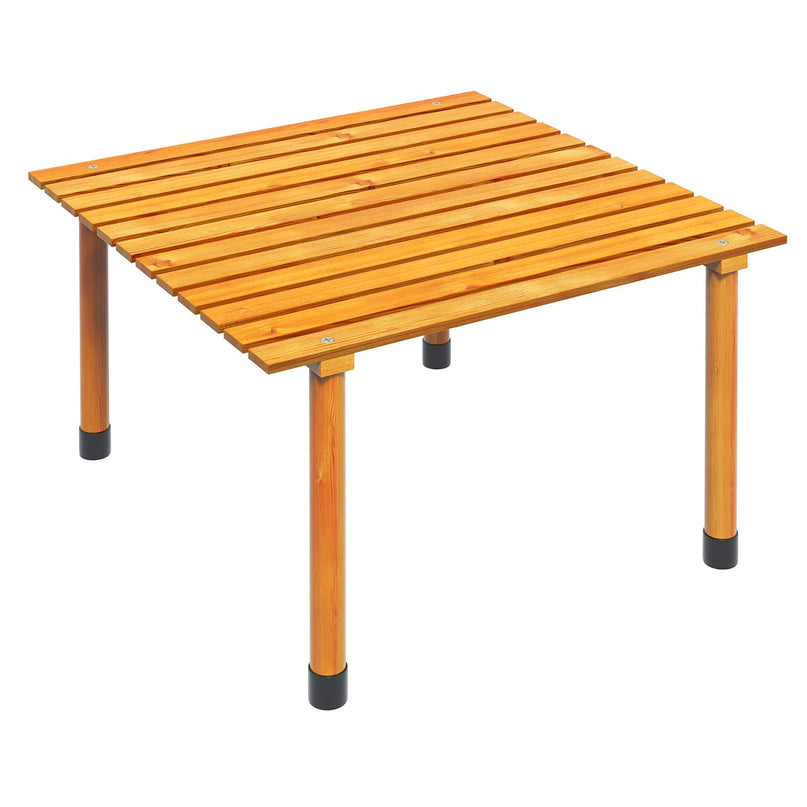 Giantex Portable Camping Table, Folding Picnic Table with Carrying Bag & Roll-up Tabletop