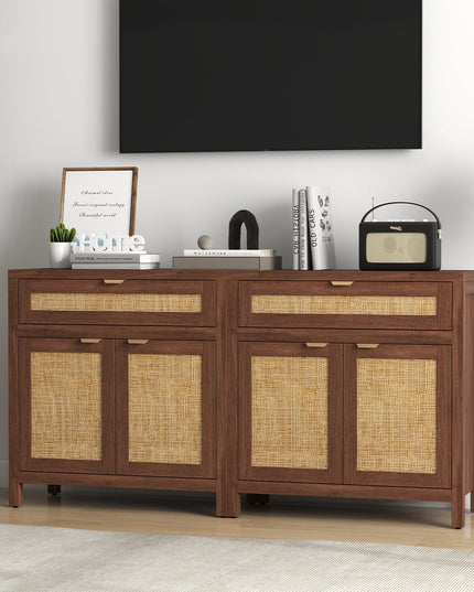 Giantex Sideboard Buffet Cabinet w/ 2 Doors