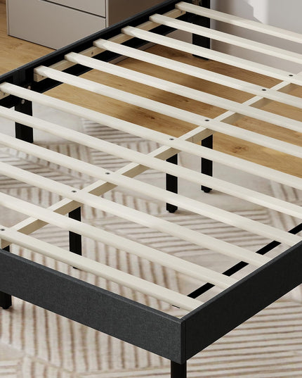 Giantex Queen Bed Frame with Button Tufted Headboard