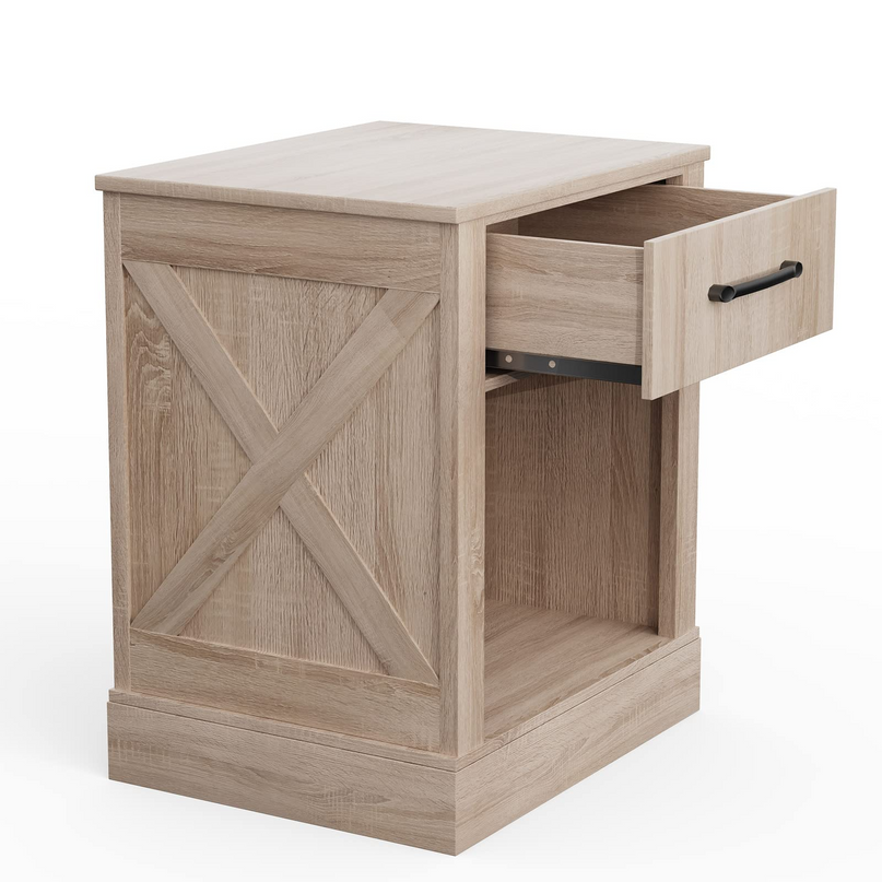 Wooden Sofa Side Table for Bedroom Office Study