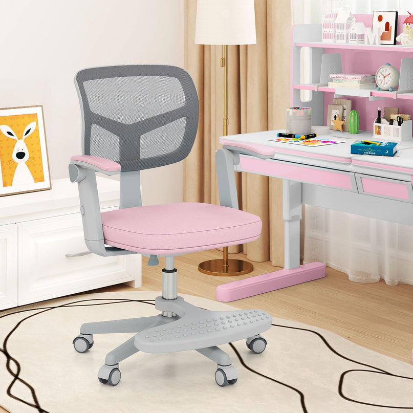 Giantex Kids Desk Chair Ergonomic Adjustable Student Rolling Chair