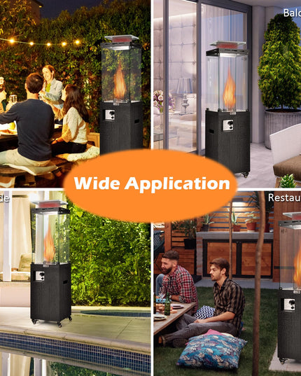 41,000 BTU Outdoor Heaters for Patio - Giantex
