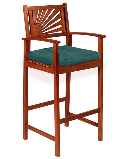 Chair Cushions for Dining Chairs 4 Pack, 17.5” x 17”U-Shaped Chair Pads with Polyester Cover