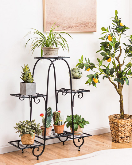 6  Tiers Metal Plant Stand Flower Pots Holder
