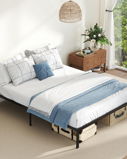 Giantex 12 Inch Metal Platform Bed Frame with Steel Slats Support