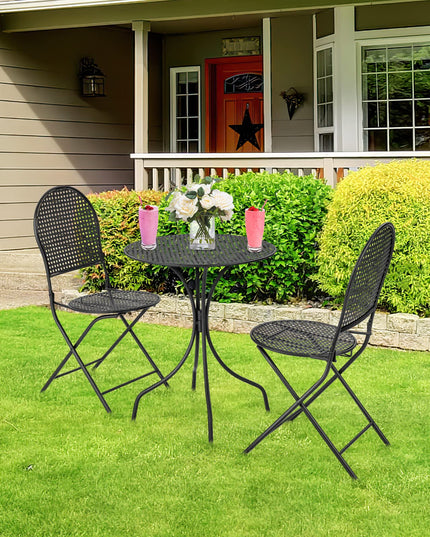 Giantex 3 Pieces Patio Bistro Set