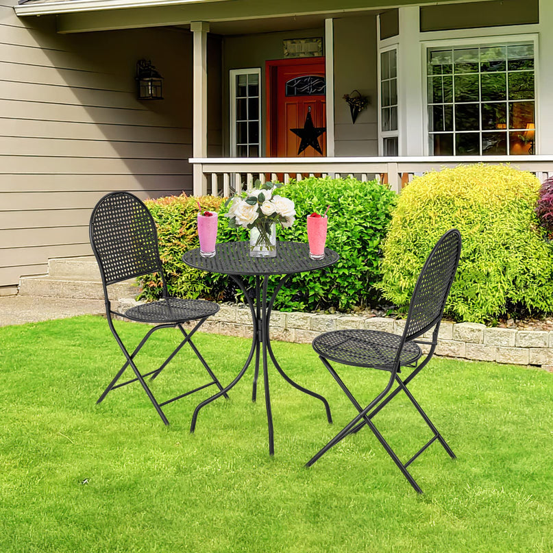 Giantex 3 Pieces Patio Bistro Set